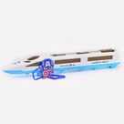 Captain America Kids Rakhi with Super Bullet Toy Train 