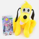 Gorgeous Pluto Dog Stuffed Teddy with Kids Rakhi
