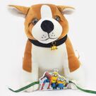 Stunning Ultra Dog Soft Toy with Unique Cartoon Character Kids Rakhi