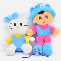 Awesome Mickey Mouse Kids Rakhi with Two Soft Toys