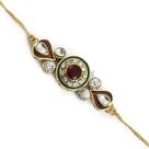 Jadau Rakhadi Jewel Tilak Rakhi