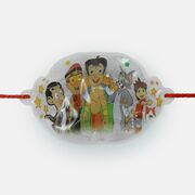 Mr.Bean with Various cartoon character Rakhi 