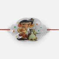 Bal Ganesha Rakhi with Mushak 