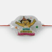 Celebrating Chhota Bheem Rakhi