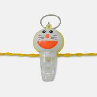 Green Doraemon Whistle Rakhi 