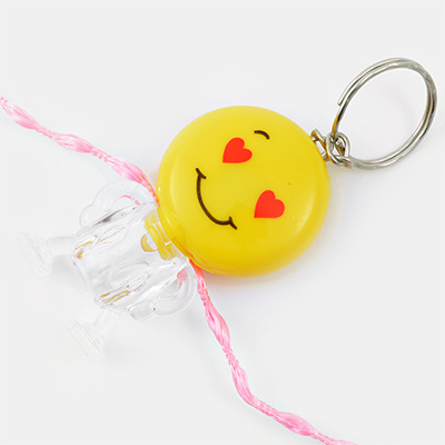 Happy Emoji Keychain Rarkhi