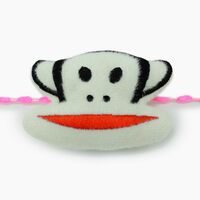 Smiling Small Cushion Rakhi for Kids