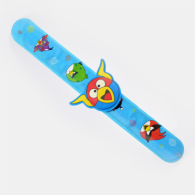 Blue and Red Color Angry Bird Hand Band Kids Rakhi