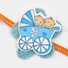 Funny Two Twins Baby Brothers Rakhi for Kids