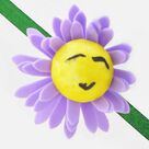 Barbie Set Smiling Sunflower Kids Rakhi Set