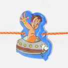 Happy Chhota Bheem on Space Plane Rakhi for Kid