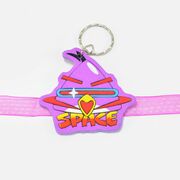 Purple Color Space Game Angry Bird Kid Rakhi