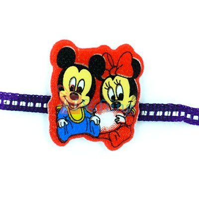 Mickey and Minnie Mouse Kids Rakhi for Baby Girls and Boys