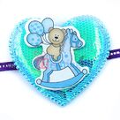 Tik-Tik Horse Rider with Balloons Heart Shape Rakhi for Kids