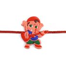 Little Ganesha Playing Gittar Kids Rakhi