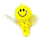 Cute smiley whistle with crystals studded kids Rakhi
