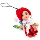Red key chain Rakhi of baby Cinderella