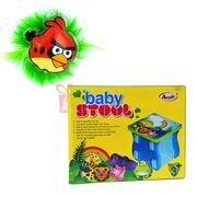 Baby Stool with Angry Birds Rakhi for Kids