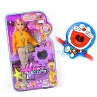Hip-Hop Model-Doll and Doraemon Kids Rakhi