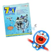 Space Fleet-7 in 1 Educational Game n Doraemon Kids Rakhi