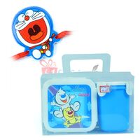 Hiroo-Tiffin n Cup n Doraemon Kids Rakhi