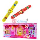 Happy Family Doll House n Angry Birds Band-2 Pairs for Kids