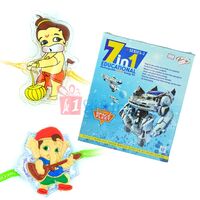 Space Fleet-7 in 1 Education Game with Kids Rakhi Pair