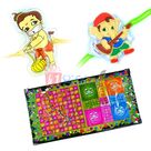 Snake n Ladder-Ludo n Bal Hanuman-Ganesha Rakhi for Kids