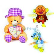Lovely Hat Soft Stuffed Teddy Bear Toy n 2 Kids Rakhi