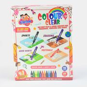 28 big size re-usable cards for learning Kids