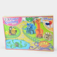 Paper Quilling 3D Animals Set for Kids