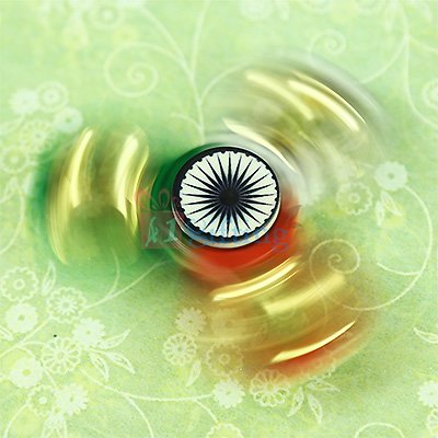 Indian Flag Colour Spinner
