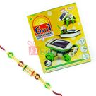 Solar Energy-6 in 1 Games with Golden Diamond Rakhi 
