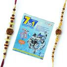 Space Fleet-7 in 1 Educational Kids Game n 2 Thread Rakhis