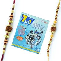 Space Fleet-7 in 1 Educational Kids Game n 2 Thread Rakhis