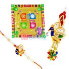 Carrom Board-Yuvraj for Kids with Mayur Bhaiya Bhabhi Rakhi Pair