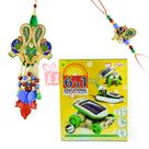 Solar Energy-6 in 1 Game with Zardosi Mayur Rakhis for Bhaiya Bhabhi