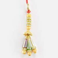Designer Golden Diamond Lumba for Bhabhi