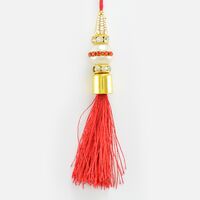 Pearl in Centre with Ring Lumba Rakhi
