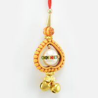 Heart Shape Sandlewood Designer Rakhi