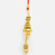 Golden Designer Lumba Rakhi with Diamond