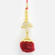 TriangularDesign Golden Diamond Lumba Rakhi