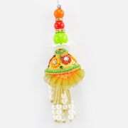 AD Work Design Colorful Beads and Base of Beautiful Looking Rakhi for Bhabhi