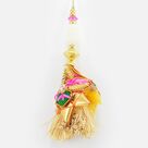 Zardosi Work Rajasthani Design ed Colorful Lumba Rakhi for Bhabhi