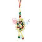 Emotional Bonding for Bhabhi - Kundan Work, Diamond Golden Lumba 