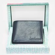 Navy Blue Polished Color Wallet for Men