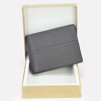Dark Bluish Color Layers Purse for Men