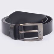 Pure Black Color Mens Stylish Belt