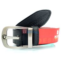 Fashionable party wear double textured desire leather belt