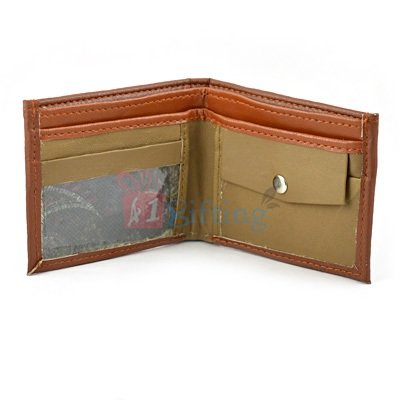 Gucci Printed Genuine Leather Wallet for Men